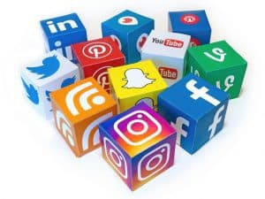 social media cubes