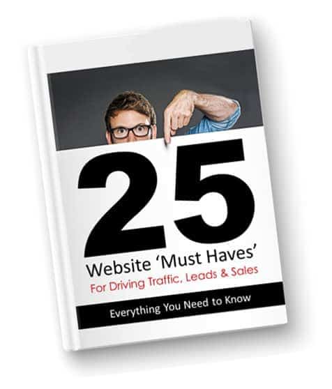 25 website must haves for driving traffic leads and sales