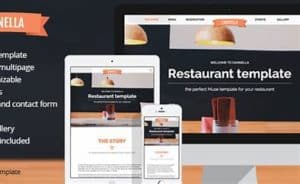 restaurant website responsive