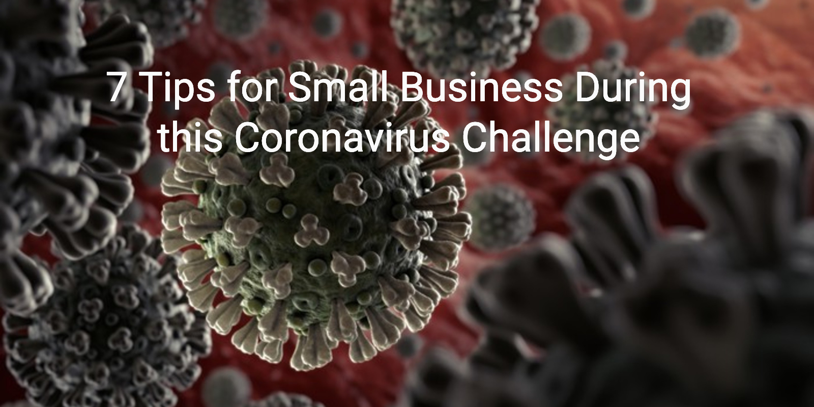 7 Tips for Small Business During this Coronavirus Challenge